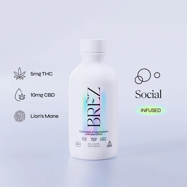 Brez Lemon Elderflower Shot 5mg