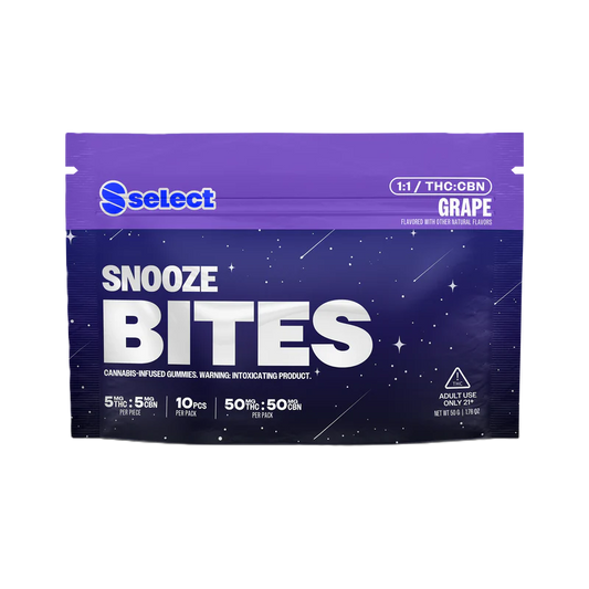 Select Grape Snooze Gummies 5mg