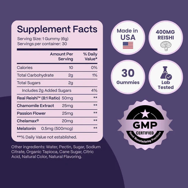 Slumber Rest & Renew Mushroom Sleep Gummies