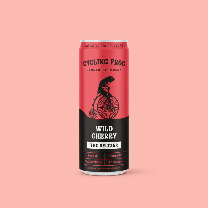 Cycling Frog Wild Cherry Ratioed Seltzer 5mg
