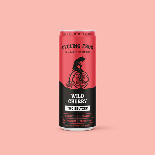 Cycling Frog Wild Cherry Ratioed Seltzer 5mg