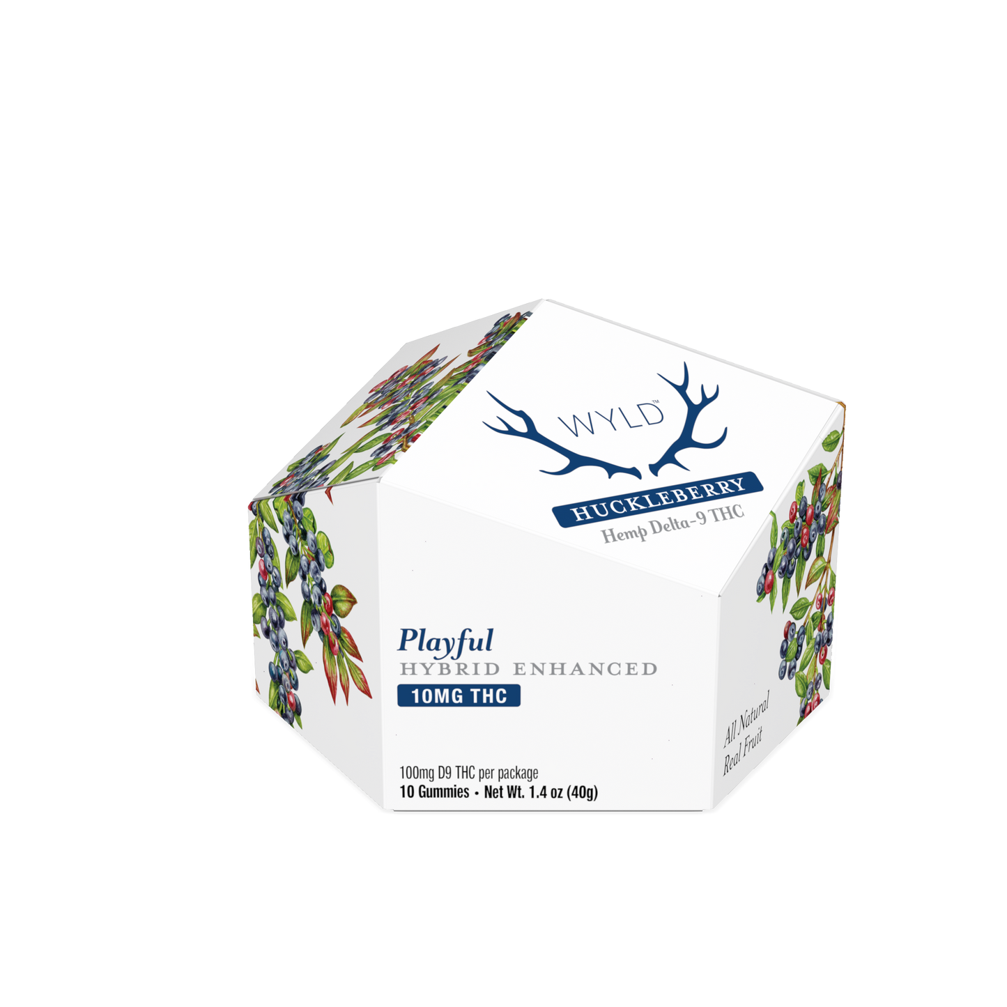 Wyld Playful Huckleberry Gummies 10mg