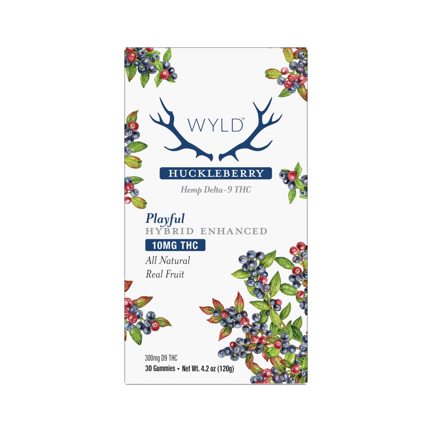 Wyld Playful Huckleberry Gummies 10mg