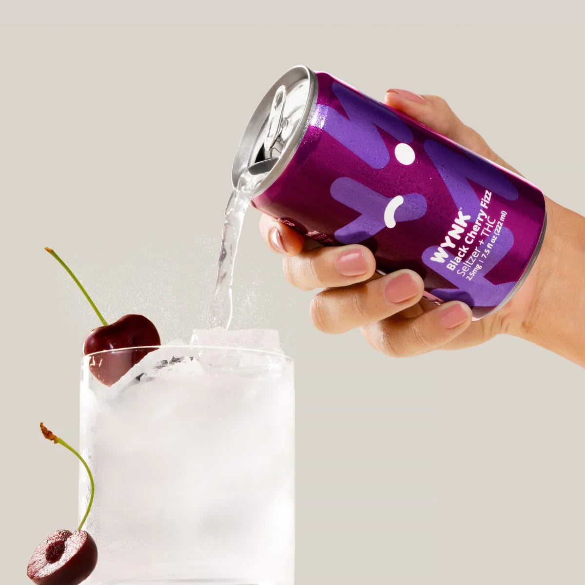 Wynk Black Cherry Fizz Ratioed Seltzer 5mg