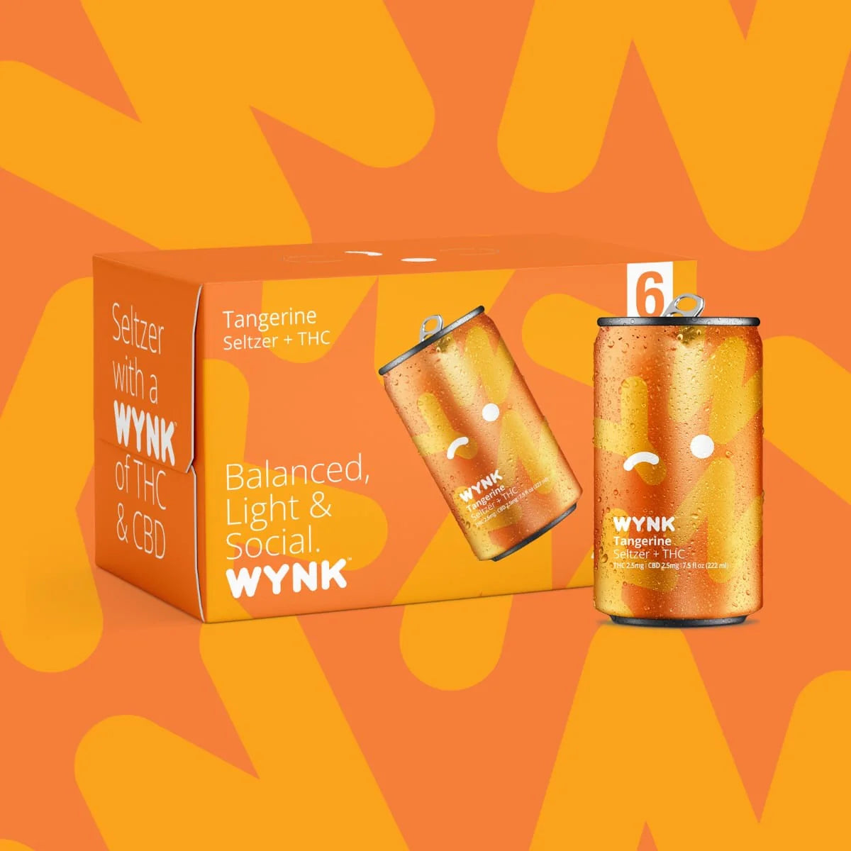Wynk Tangerine Ratioed Seltzer 5mg