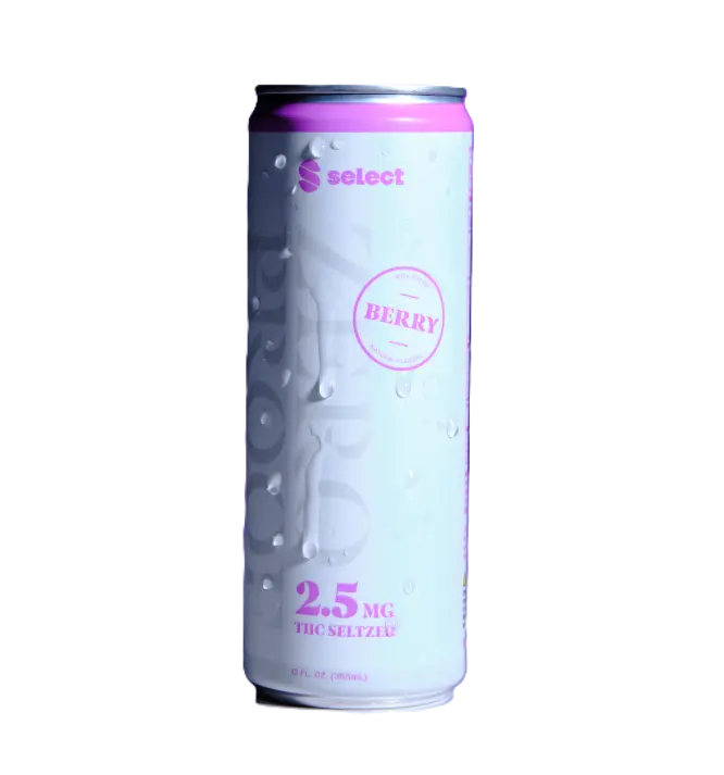 Select Berry Zero Proof Seltzer 2.5mg