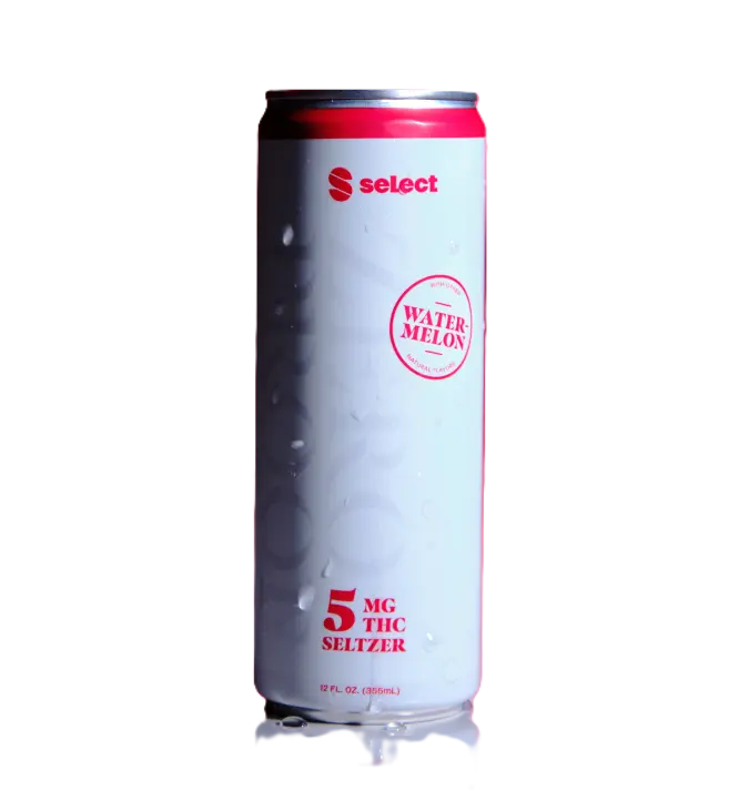 Select Watermelon Zero Proof Seltzer 5mg