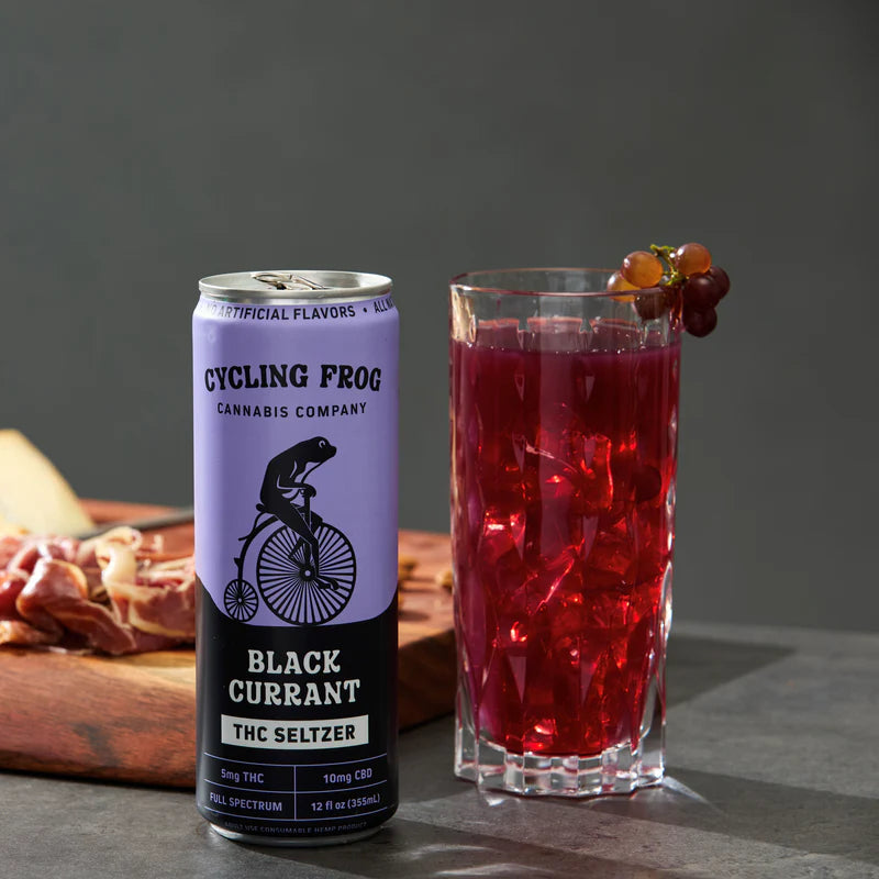 Cycling Frog Black Currant Ratioed Seltzer 5mg