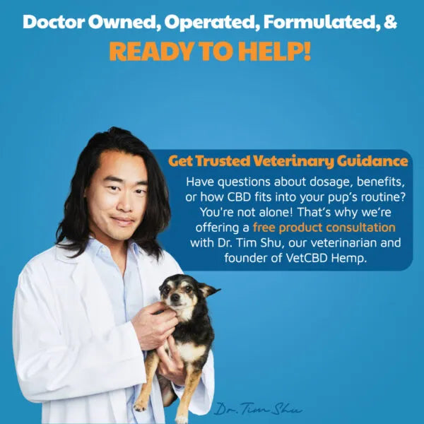 VetCBD Unflavored Daily Relief Tincture 500mg CBD