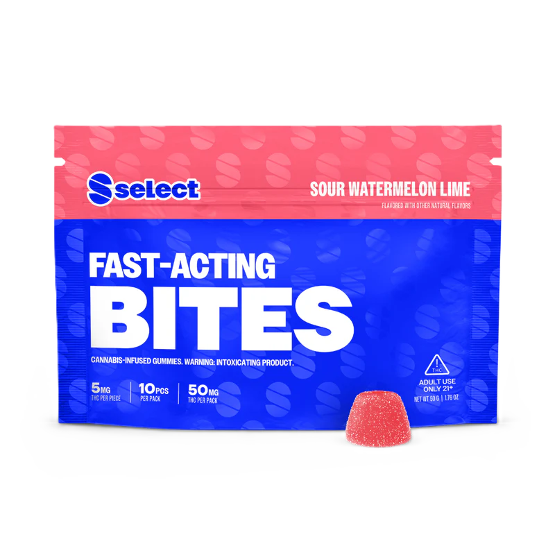 Select Sour Watermelon Lime Fast-acting Gummies 5mg