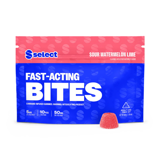 Select Sour Watermelon Lime Fast-acting Gummies 5mg