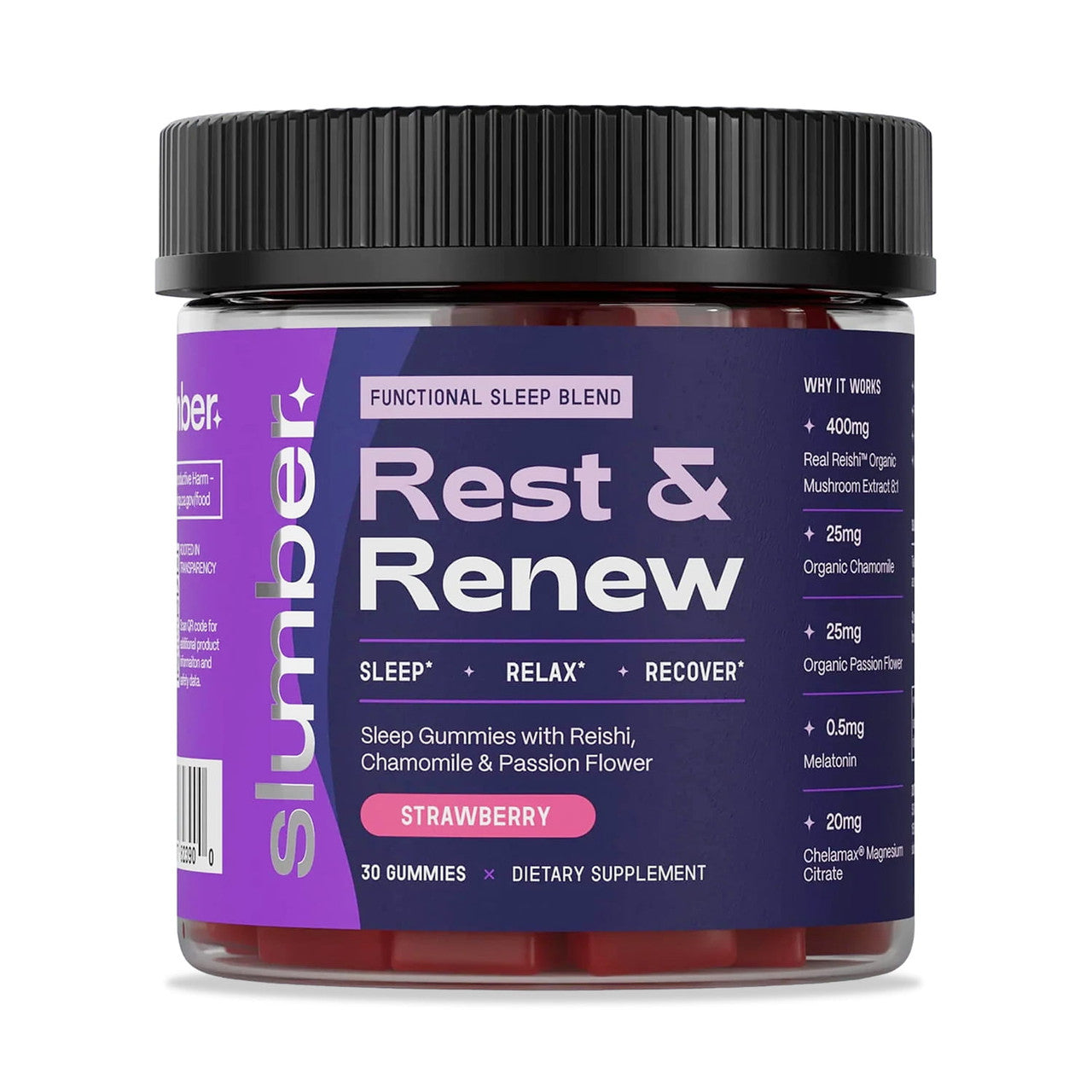 Slumber Rest & Renew Mushroom Sleep Gummies