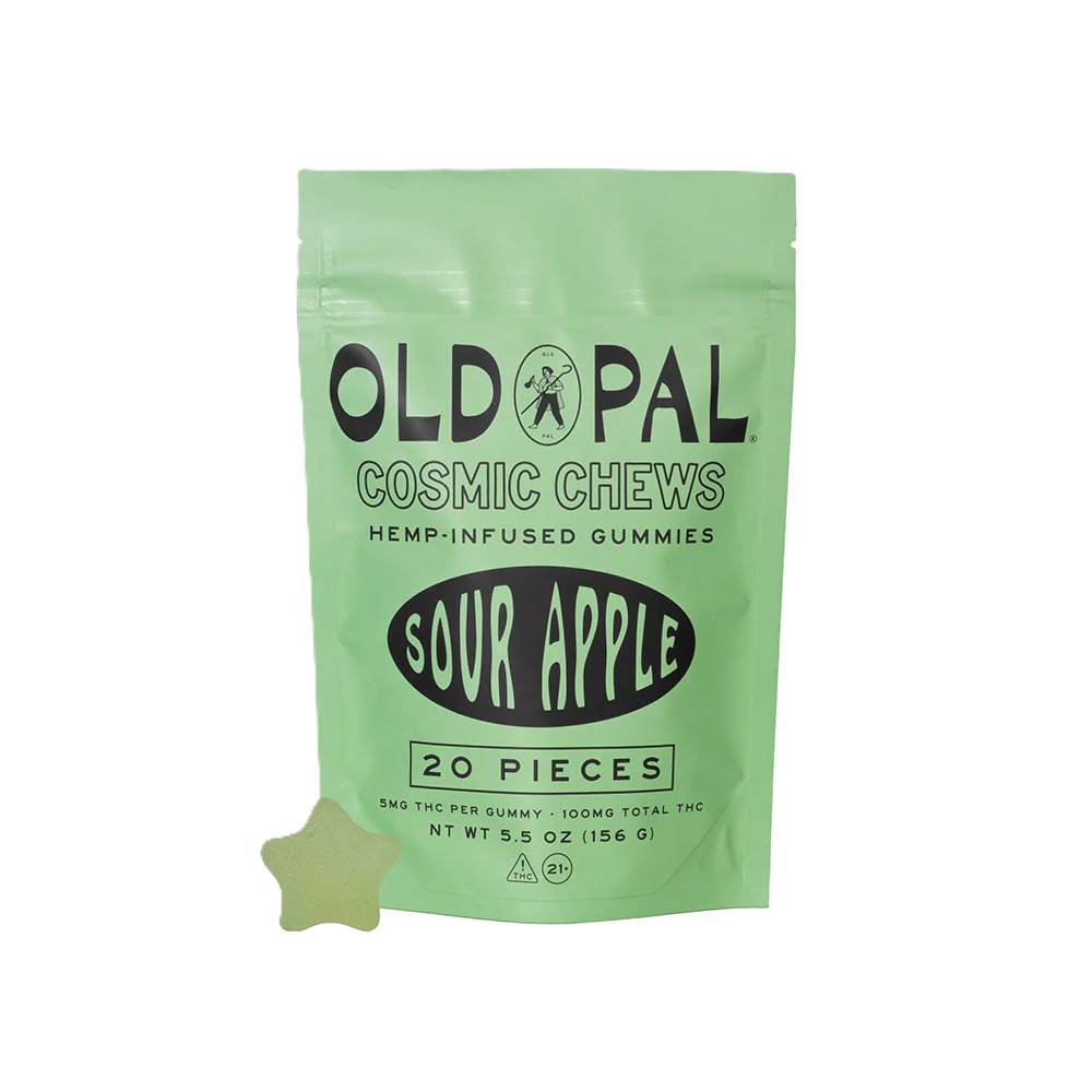 Old Pal Sour Apple Cosmic Gummies 5mg